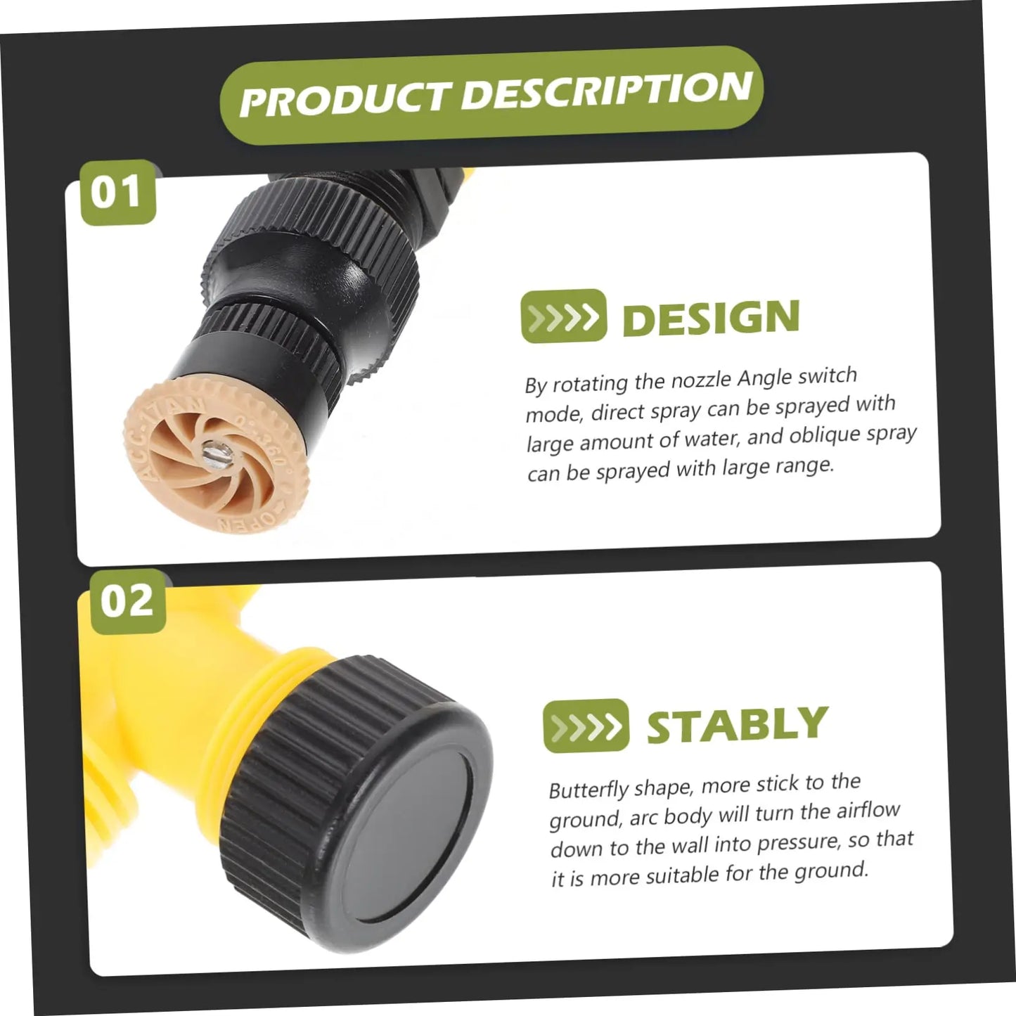 360° Rotation Automatic Garden Sprinkler