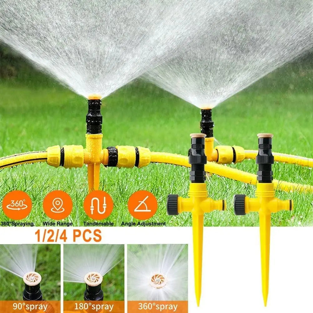 360° Rotation Automatic Garden Sprinkler