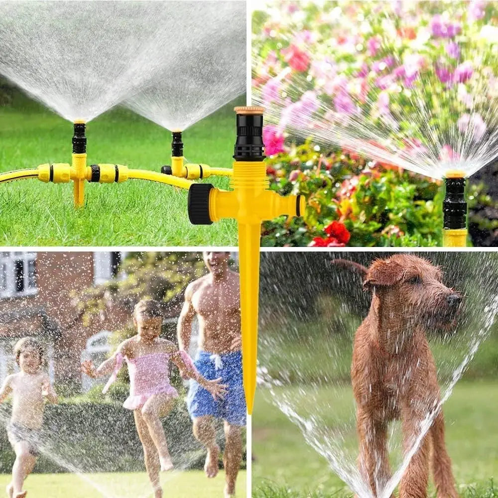 360° Rotation Automatic Garden Sprinkler