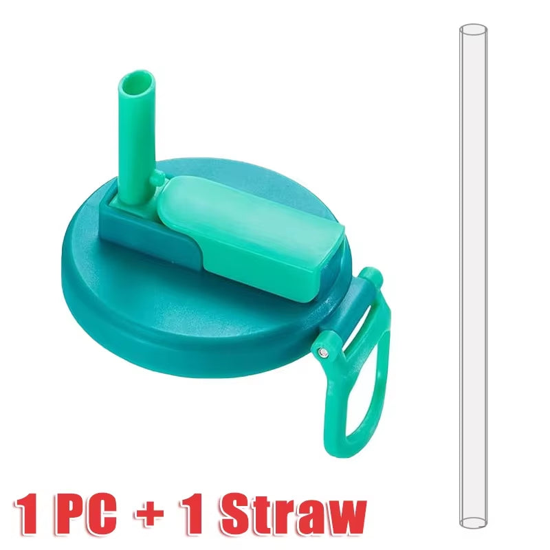 Creative Soda Can Seal Cover Contrasting Color Silicone Soda Lids with Straws Outdoor Picnics Portable Beverage Soda Tank Cover