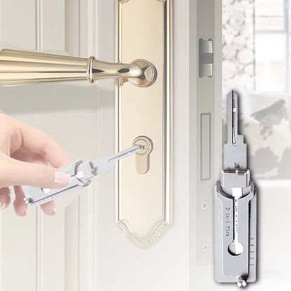 SS001 Key Decoder Hook Tool Pickup Hand Tool Stainless Steel Precision Tool O-Ring Pickup Kit Maintenance Repair Kit ﻿