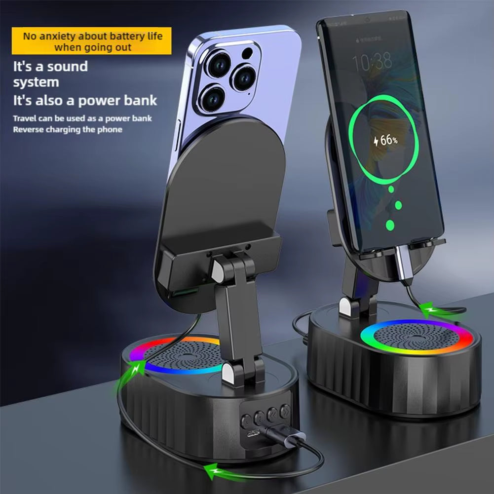 Speaker, Charger, And Holder For Mobile Phone