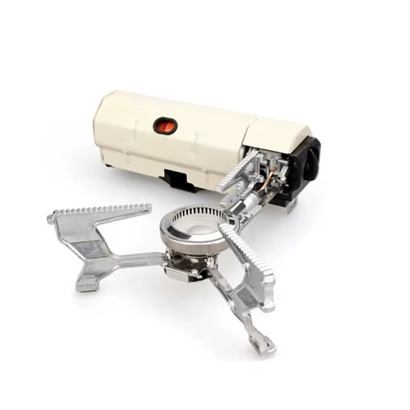 Camping Cassette Stove Outdoor Folding Gas Burner 2600W Fire Furnace Kitchen Cookware Suitable for Toursit Hiking Picnic